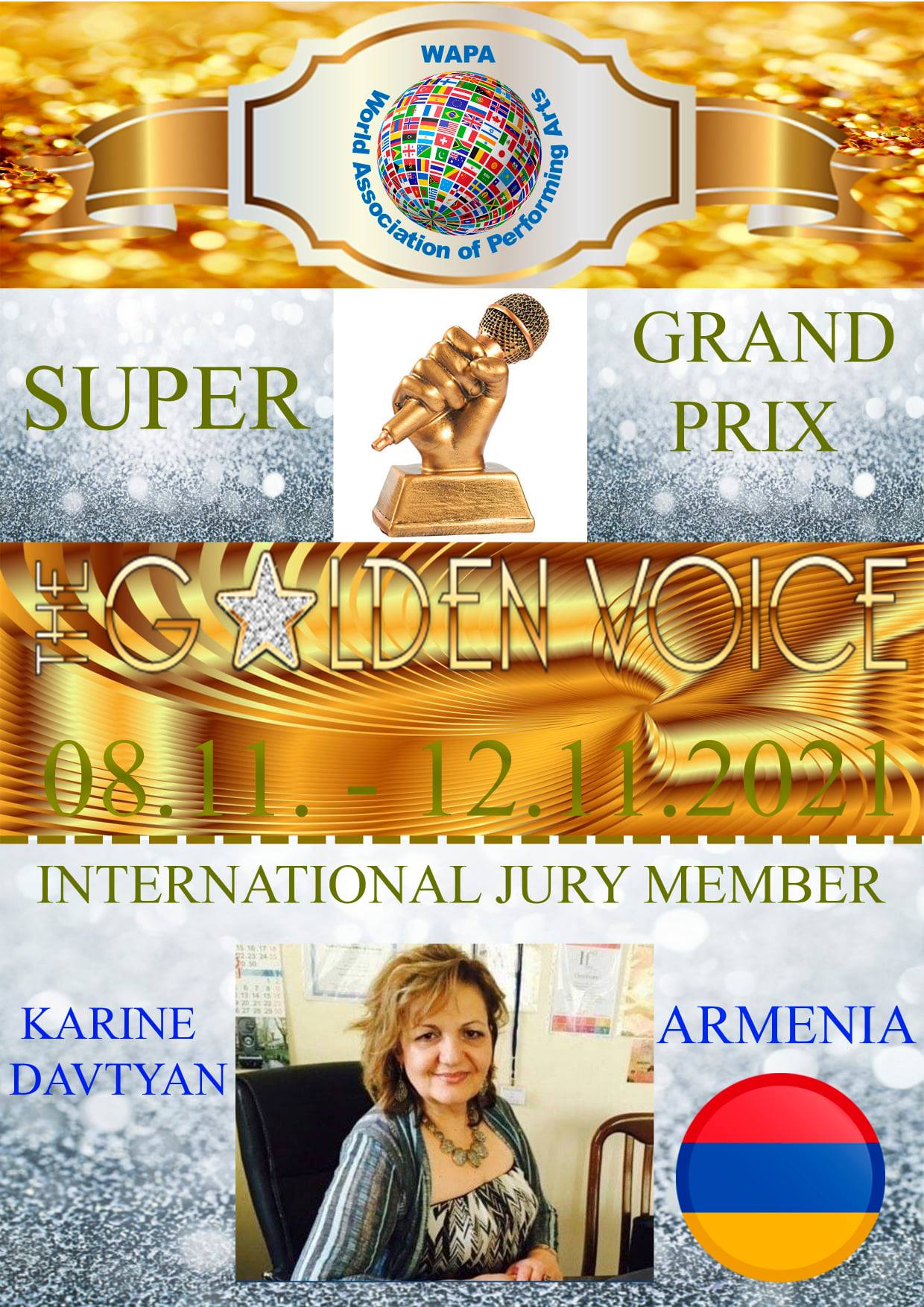 Կարինե Դավթյանը՝ միջազգային ժյուրիի անդամ